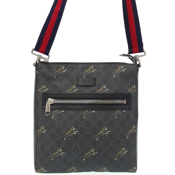 Gucci Bag GG Shoulder Tiger Messenger Supreme Bag - Picture 1 of 8